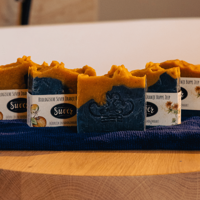 Suver Biologische Oranje Boppe zeep